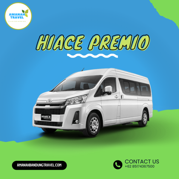 Sewa/Rental Hiace Premio Bandung & Jakarta